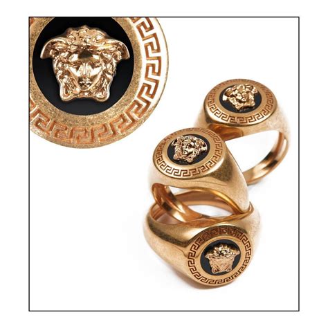 heren ring versace|where to buy versace jewelry.